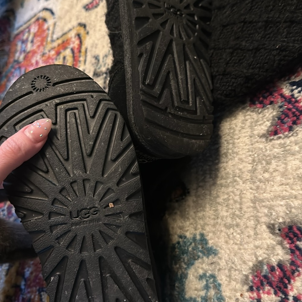 Ugg // Tall Bailey Button Boot In Black Sweater - image 5